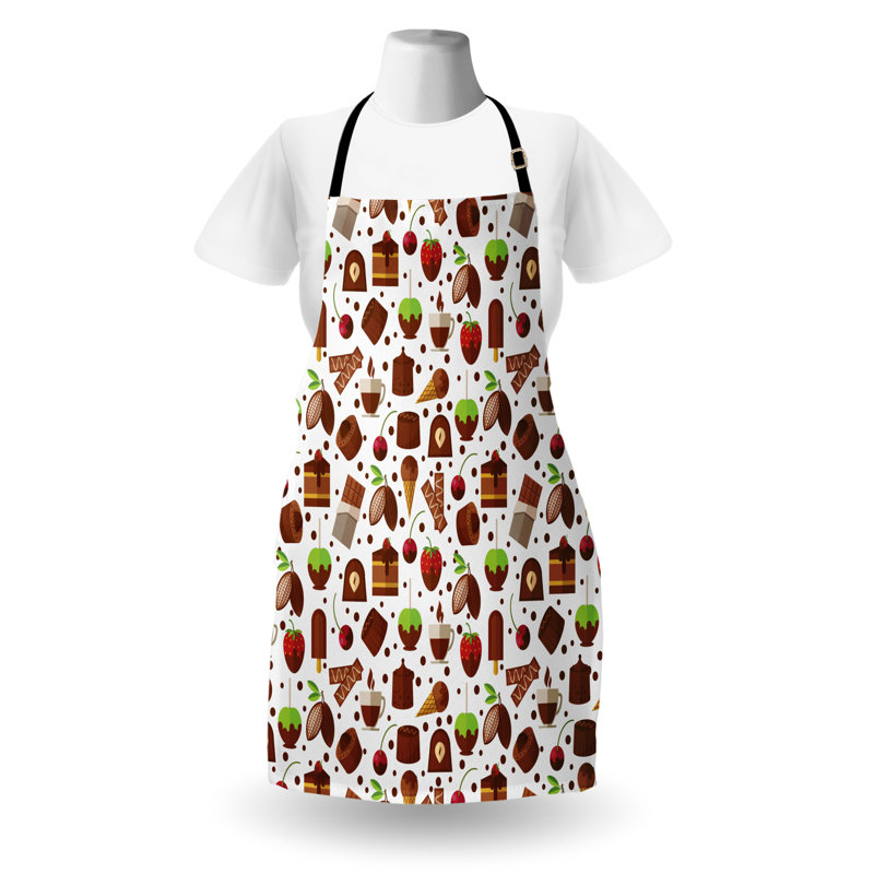 Multicolore, tablier de cuisine East Urban Home, jardinage, taille adulte