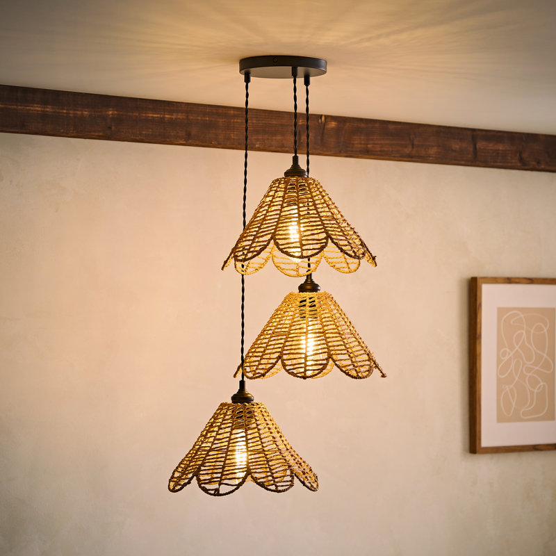 3 - Light Matte Black Pendant, Yes