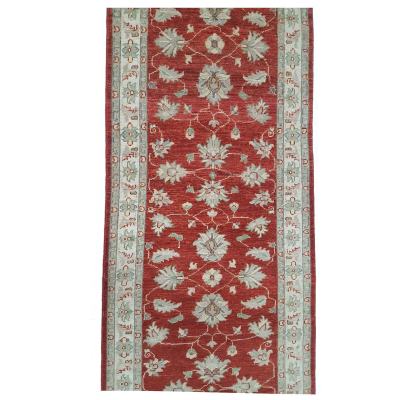 Davey Hand Knotted 3x10 Rust Runner