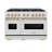 ZLINE Autograph Edition 48 in. Classic Dual Fuel Range w/ 8 Burners & Accents-105283562
