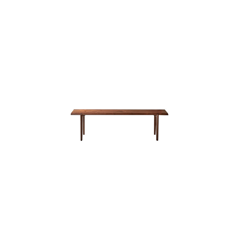Banc en bois massif de haute qualité de qualité FAS, H 17,71 po x l 47,24 po x P 12,59 po