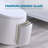 Smart Toilet Bidet Tankless, Auto Open/Close Lid,Auto Flush,Heated Seat,Warm Wash,Elongated Dual Flush One-Piece Toilet