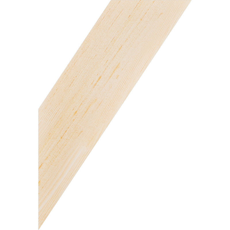 Attelle de genou traditionnelle, H 12 po x l 3,5 po x P 8 po, Douglas (lisse)