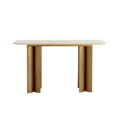 55'' W Marble Console Table