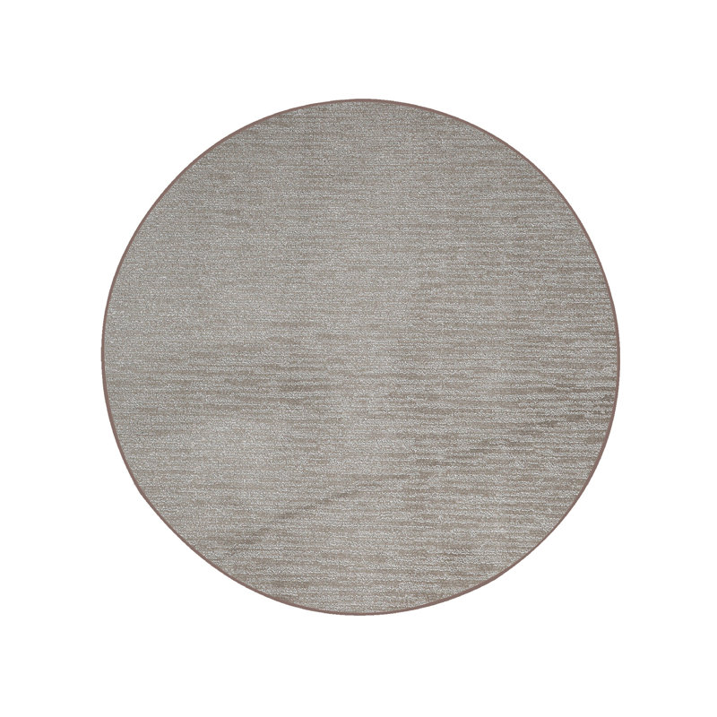 Tapis décoratif brun Furnish My Place, Rond 2 pi