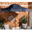 Parasol d'extérieur festonné inclinable 101 po Poppy-444100238