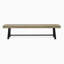 Banc de patio extérieur 