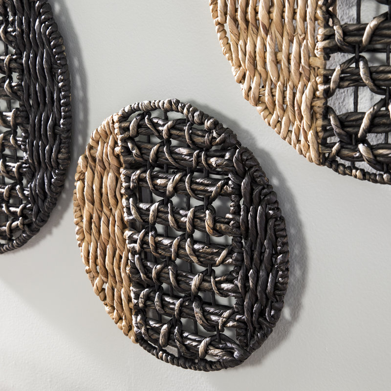 Mable Woven Wall Decor- 3pc Set