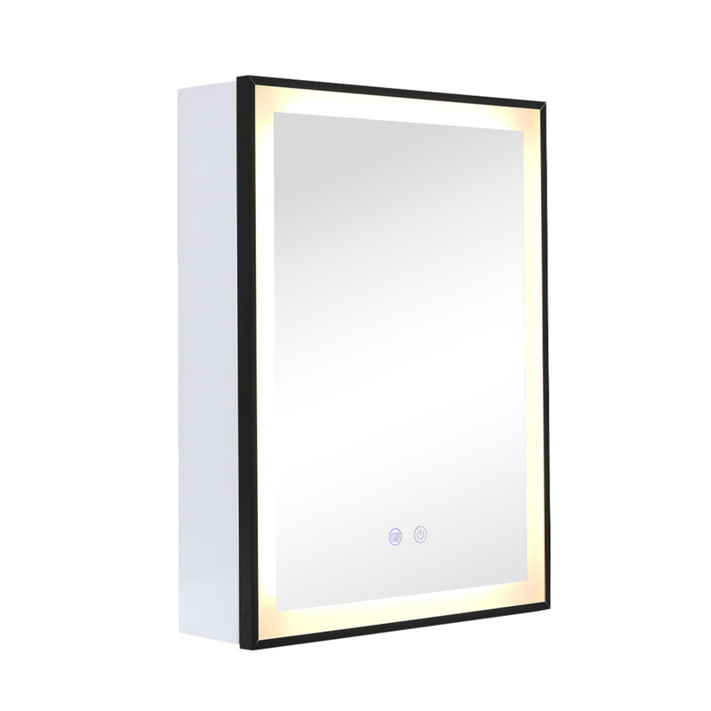 W H Wall Mounted Required Medicine Cabinet Mirror