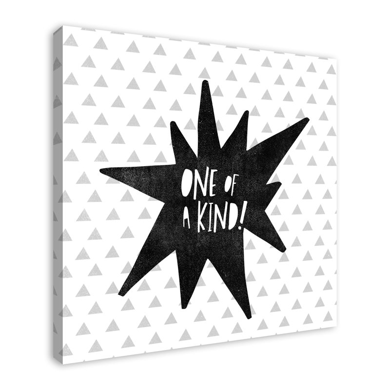 Art encadré "one of a kind" Mancia, H 36 po x l 36 po x P 1,25 po, Toile tendue
