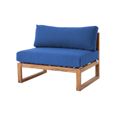 Fauteuil d'extérieur en teck Premer