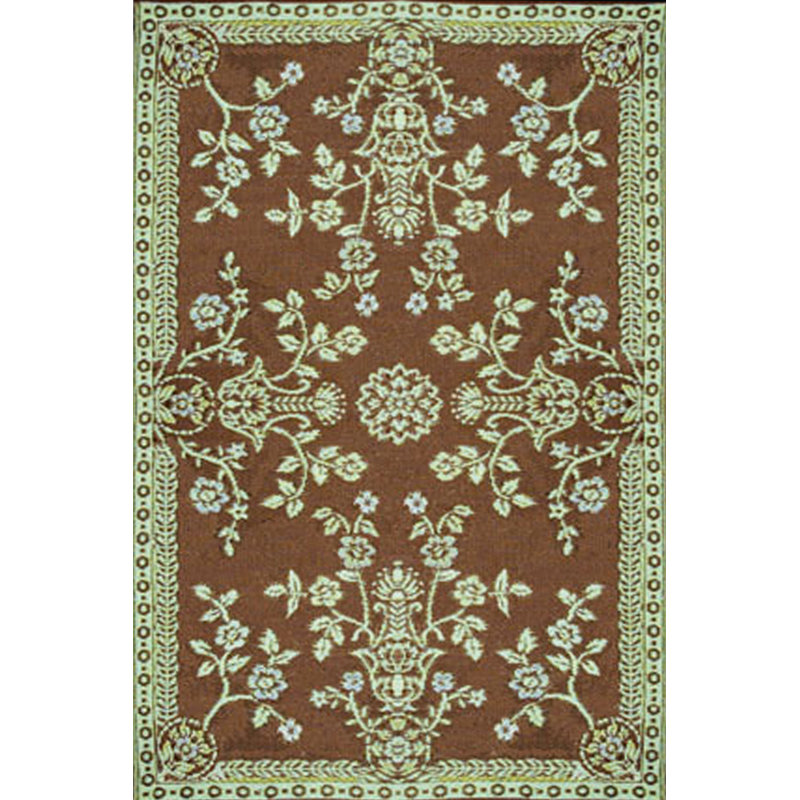 Oriental Indoor / Outdoor Rug, Rectangle 4' x 6'