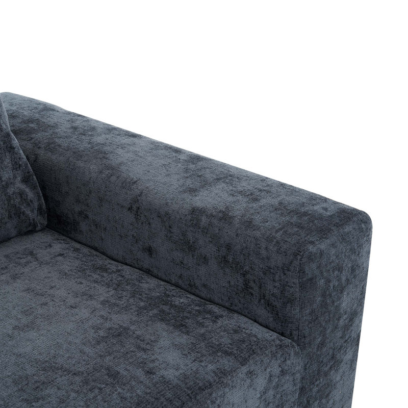 Canapé modulaire surdimensionné de 141,7 po avec canapé modulaire et sièges profonds, Gray