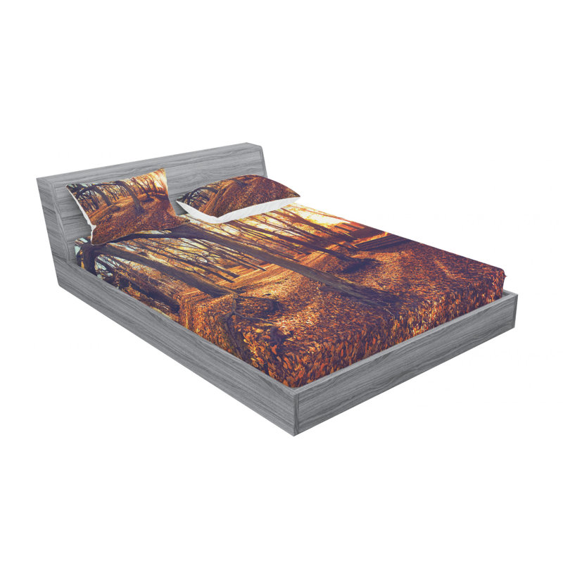 Microfiber Sheet Set, Full Sheet Set with Fitted Sheet