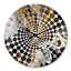 Zahavah - Horloge murale géométrique abstraite-1648965021