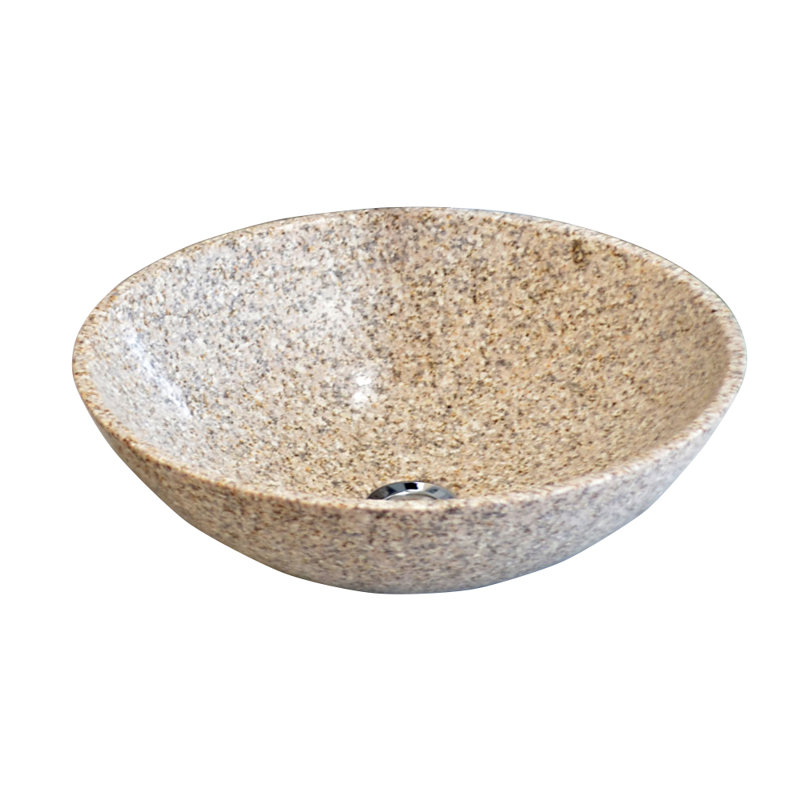 Single Bowl Round Bathroom Sink