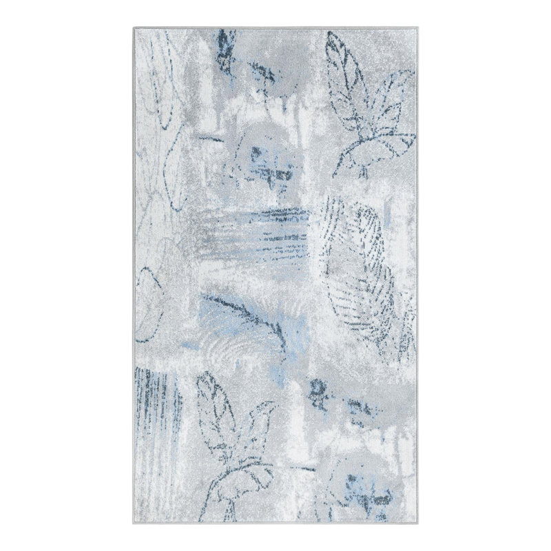 Lamm Floral Indoor Rug, Rectangle 3'3" x 5'3"