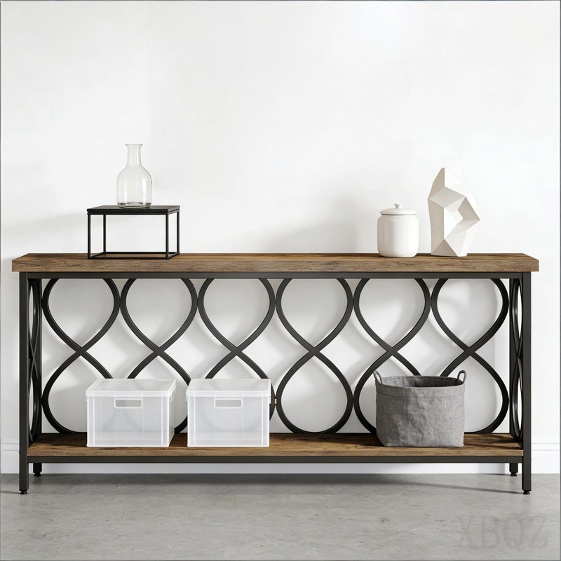 2-Tier Plant Stand,Entryway Table,Console Table,Sofa Table