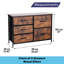 Bisto 5 Drawer Storage Drawer-682072188