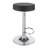 Black And Chrome Adjustable Hydraulic Bar Stool