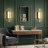 1 - Light Flush Mounted Steel Led Wall Sconce