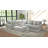 Titan - 3Pc Sectional With Comfort Coil Seating, 9 Included Accent Pillows And 1 Included 45" Cocktail Ottoman-99403307