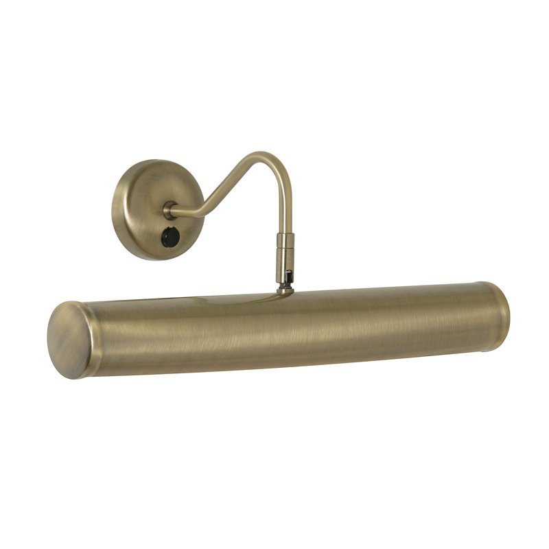 2-Light Picture Light, Antique Brass