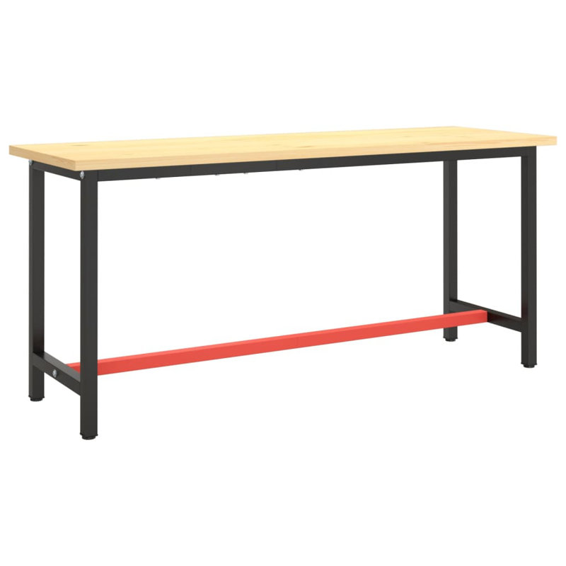 Hossein Rectangle Table Leg, 170 cm x 50 cm x 79 cm