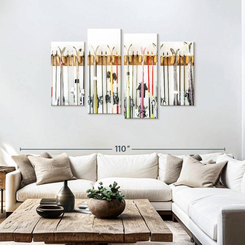 Organized Ski Equipment, H 48 po x l 75 po