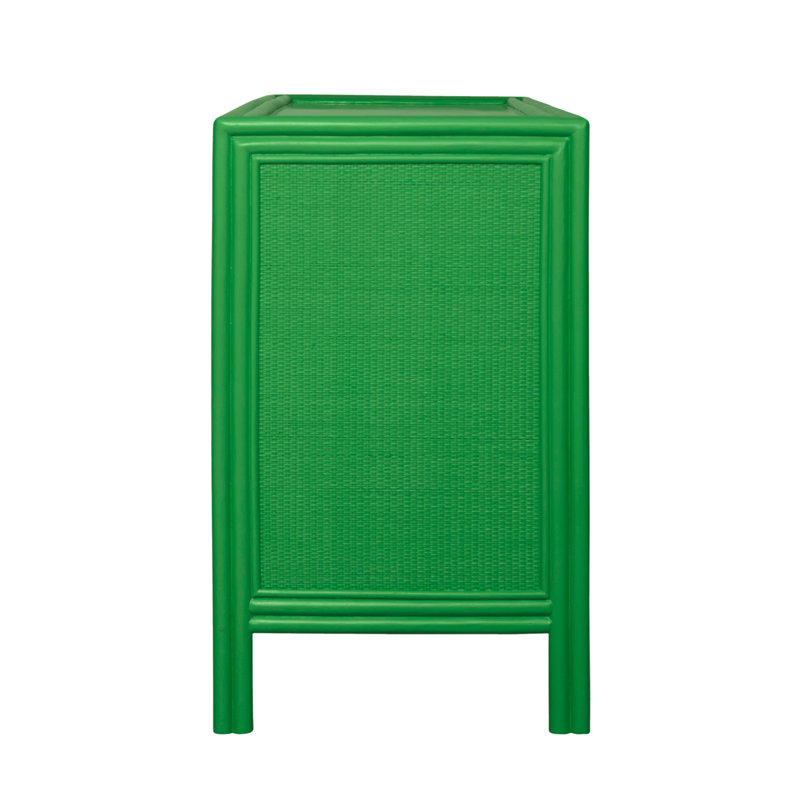 Aruba 6 - Drawer Dresser, Bright Green