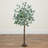 4ft. Lighted Artificial Eucalyptus Tree with 240 Warm White LED Lights