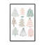 Playful Christmas Trees I Print in a Frame-1234660480-1234660486
