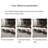 Simple oval marble coffee table-107612594