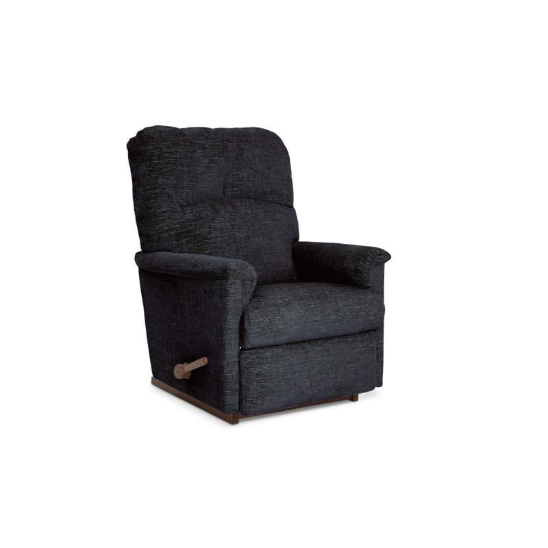 Collage Rocking Recliner, Navy,  Manual - Handle