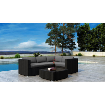 Thornaby 4 - Person Patio Conversation Set with Cushions
