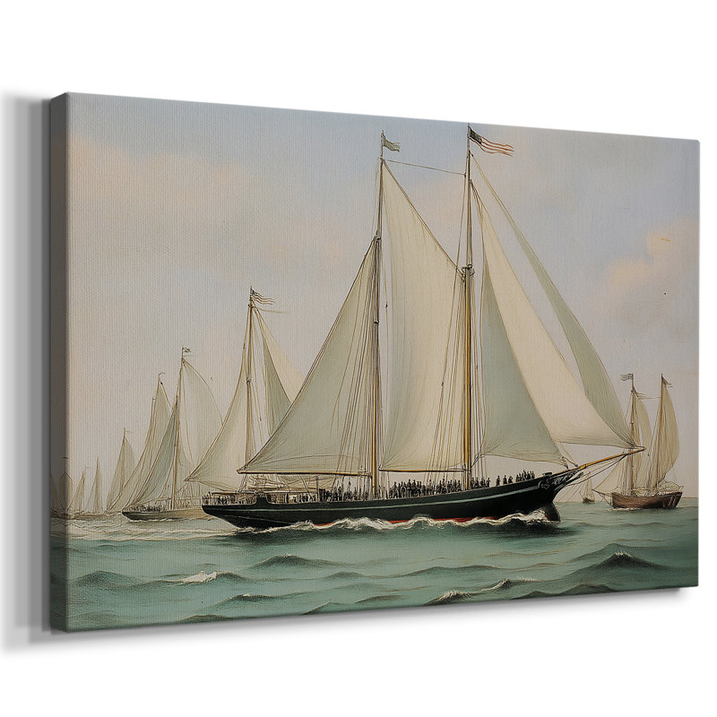 Série nautique-CLXV -Galerie enveloppée Cavas, 12 x 18