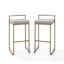 Progreso Upholstered Counter Stool with Metal Frame-969393633-969393635