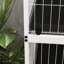 Blanc 5 petits animaux Corral, H 50,5 po - avec et 4 portes pour furets, cage de Chinchillas de 5, furets de Chinchilla, passage de porte