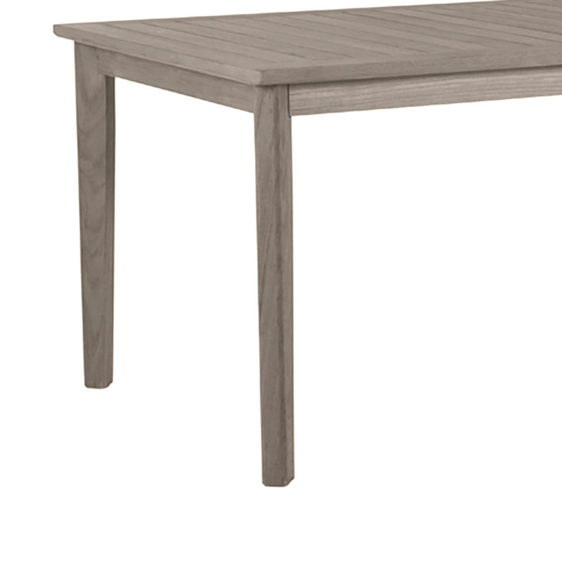 Woodlawn Teak Dining Table, 40" W x 110" L x 31" H, Oyster Teak