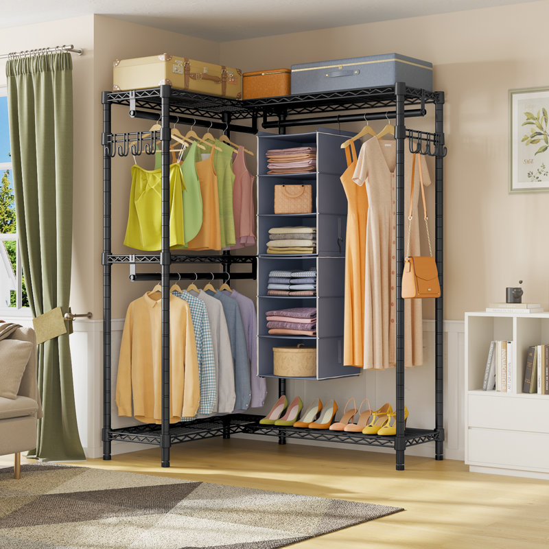 43.3'' Metal Clothing Rack