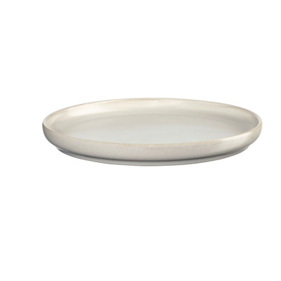 ASA Selection Coppa bread plate, dessert plate, plate, starter plate, porcelain, tofu, diameter 15cm