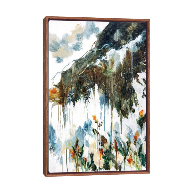 The Rhythm Of Life by Cristina Dalla Valentina - Painting on Canvas, 101.6 cm H x 66.04 cm W, Classic Brown Wood Framed