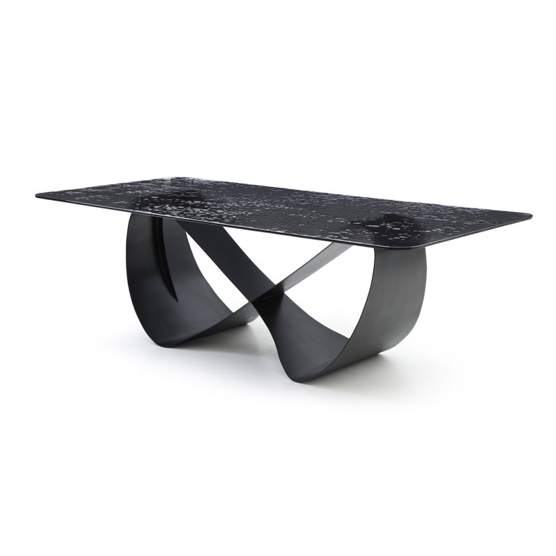 Table de salle à manger Howerton, Noir