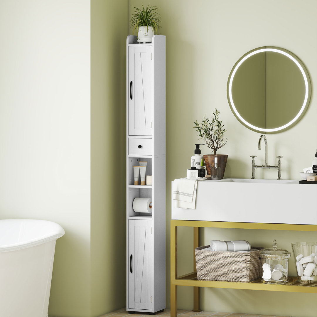 20Cm W x 185Cm H x 20Cm D Free-Standing Bathroom Cabinet