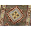 Tapis de style tribal en laine noué à la main 2 pi 1 po x 6 pi 2 po Kazak
