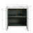 Storage Cabinet with Mirror Trim