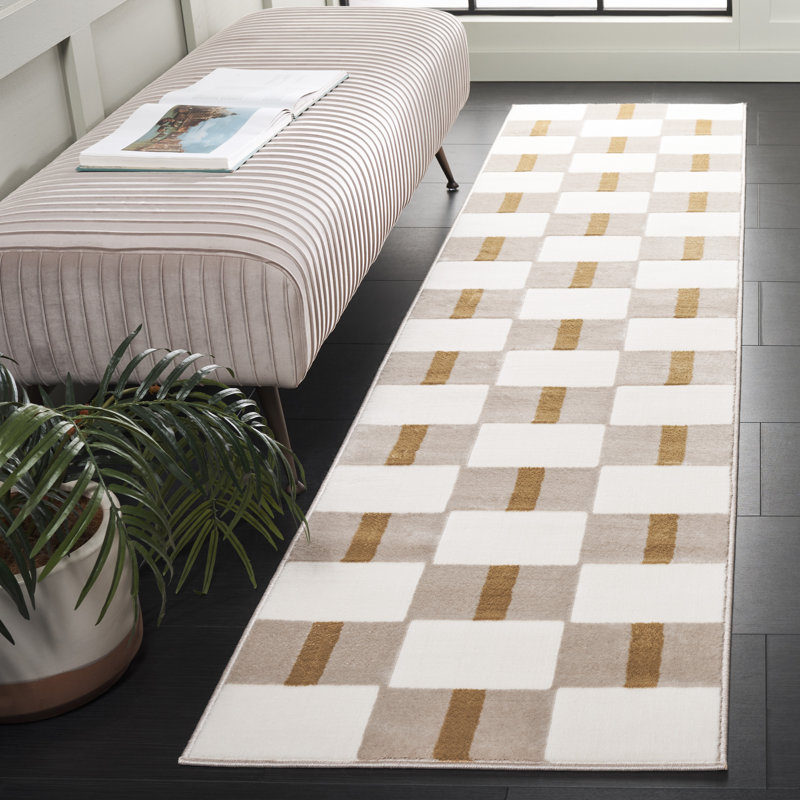 Sitz Performance Geometric Rug, Runner 2'3" x 8'