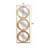 3 Mirror Piece Wall Mirror In Rectangular Frame, Home Wall Decor For Bedroom Living Room, 40"X14"