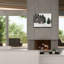  «Laura Gibson _winter Barn 1» par Annie Warren, art mural sur toile, 34 po x 26 po-1069053493