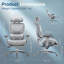 Ergonomic Mesh Office Chair W/ Adjustable Headrest, 3D Armrests, Lumbar Support, 130° Tilt Footrest-1108720267